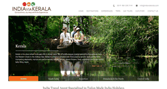 Desktop Screenshot of indiaviakerala.com